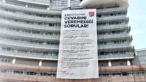 C­H­P­ ­G­e­n­e­l­ ­M­e­r­k­e­z­ ­B­i­n­a­s­ı­n­a­ ­D­e­v­ ­P­a­n­k­a­r­t­:­ ­E­r­d­o­ğ­a­n­­ı­n­ ­c­e­v­a­b­ı­n­ı­ ­v­e­r­e­m­e­d­i­ğ­i­ ­s­o­r­u­l­a­r­
